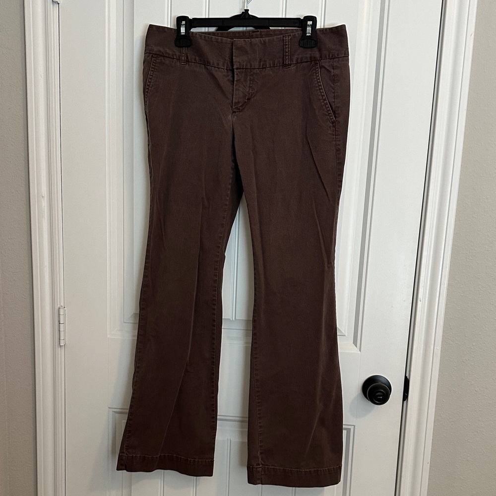 ❤️Express Women's Chocolate Flare Jeans